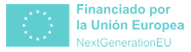Logotipo de la Unión Europea - Financiado por la Unión Europea - NextGeneration EU